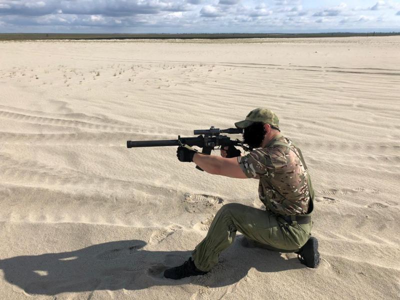 На Ямале прошел учебный сбор снайперов Росгвардии