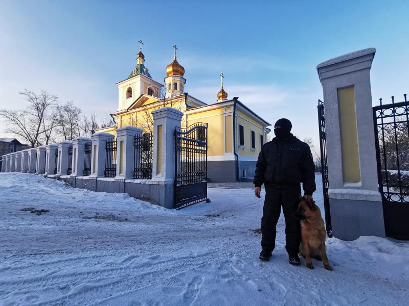 В рождественские праздники безопасность жителей Иркутской области обеспечивали более 100 сотрудников Росгвардии