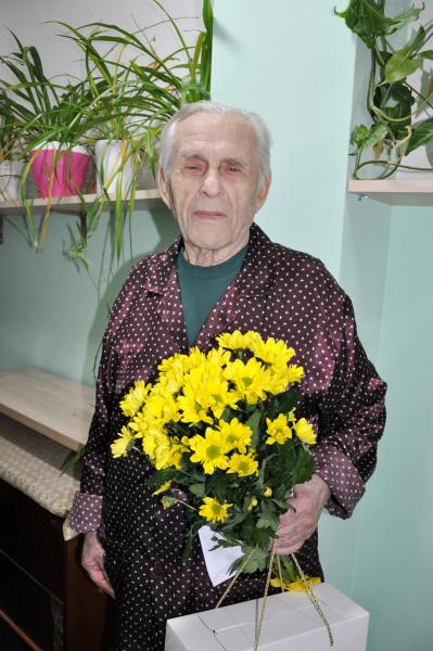 Участник Великой Отечественной войны из района Кузьминки Макаров Виктор Кириллович отметил 95-летний юбилей