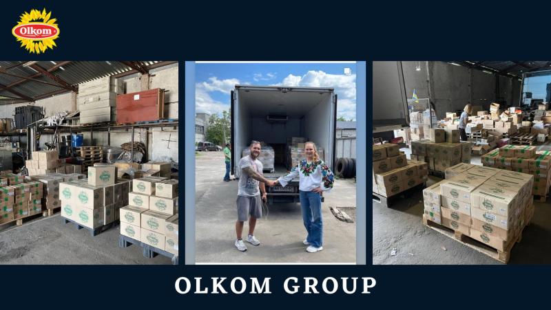 Olkom Group продовжує надавати гуманітарну допомогу