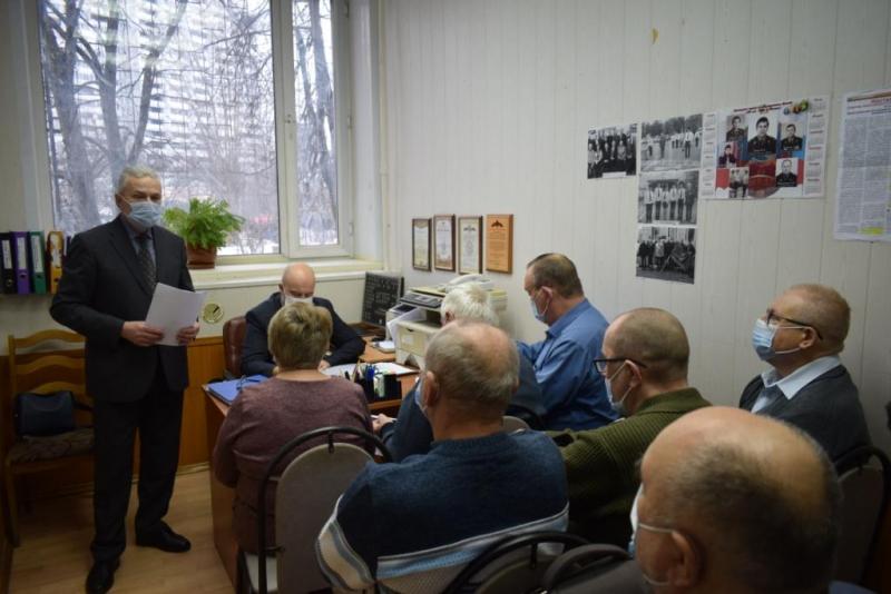 Совет ветеранов УВД Зеленограда провел расширенное заседание