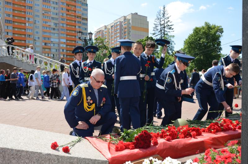 В Реутове почтили минутой молчания погибших в годы Великой Отечественной войны