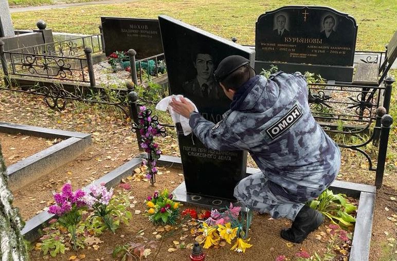 В столичном главке Росгвардии прошли мероприятия, посвященные памяти погибших правоохранителей