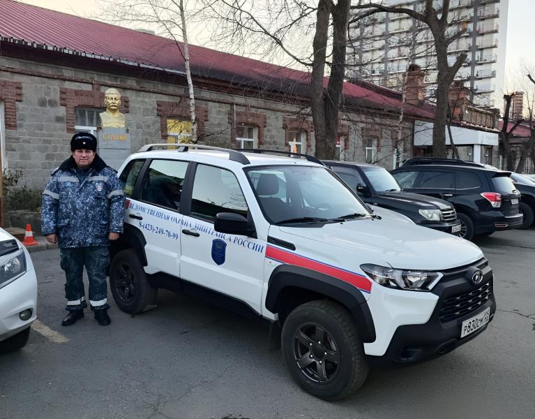 Автопарк Приморского филиала охраны Минтранса России пополнился новыми автомобилями