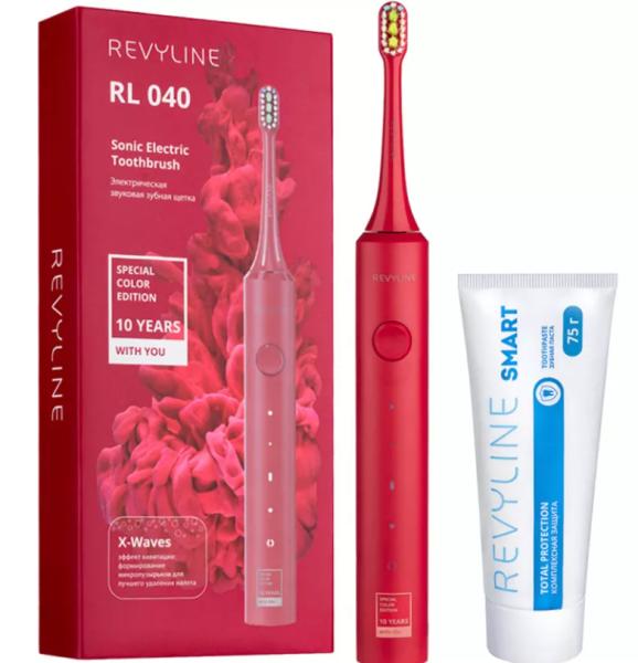 Комплект из звуковой щетки Revyline RL 040 в цвете маджента и зубной пасты Smart доступен в Сочи