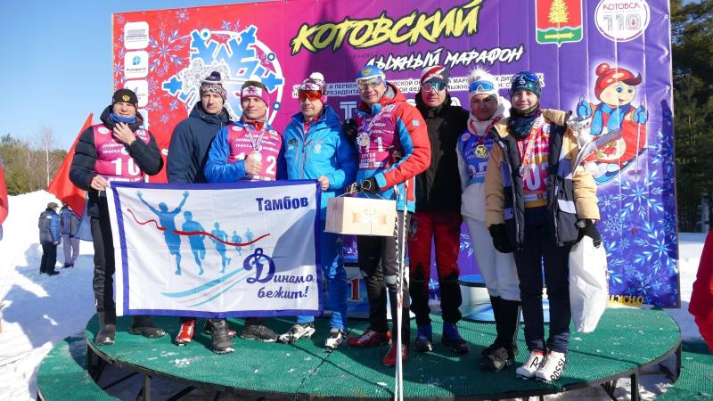 Росгвардейцы стали участниками лыжного марафона «Трасса мужества» в Тамбовской области