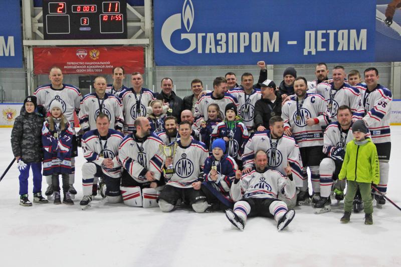 Команда БМЗ по хоккею стала победителем Ночной хоккейной лиги Брянской области