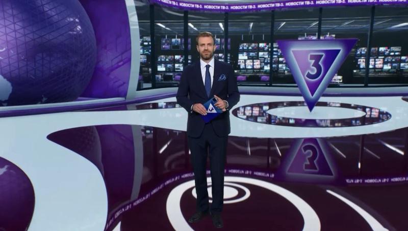 Телеканал ТВ-3 запустил в эфир новости впервые за 30 лет вещания