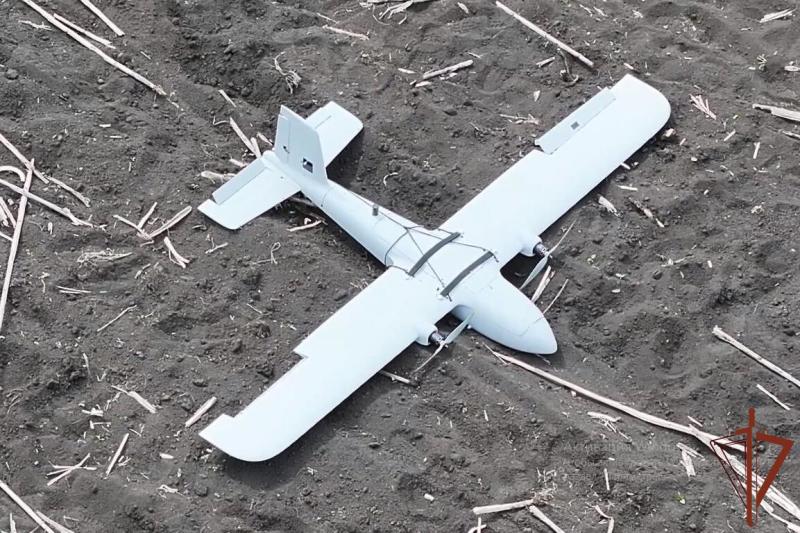 Росгвардейцы обезвредили разведывательно-ударный БПЛА самолетного типа с иностранными боеприпасами