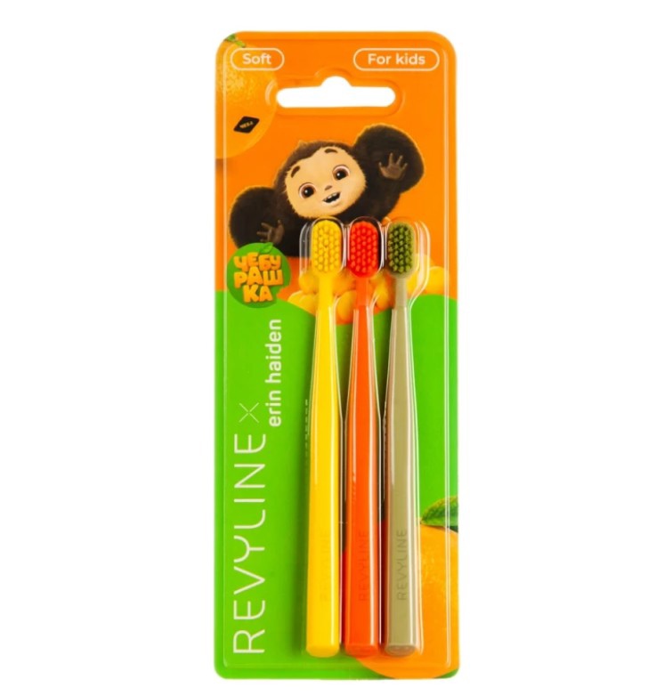 Комплект зубных щеток для детей Revyline S4800 